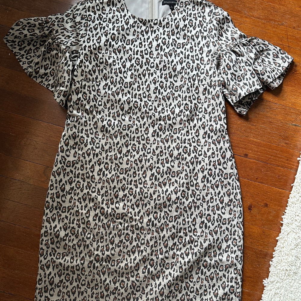 Banana Republic Leopard Print Dress